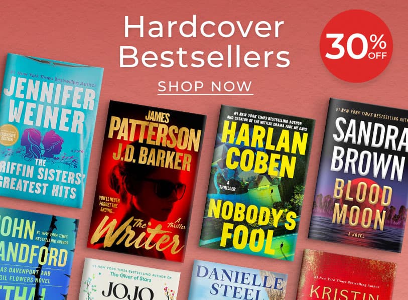 Hardcover Bestsellers 30% Off. Shop Now 