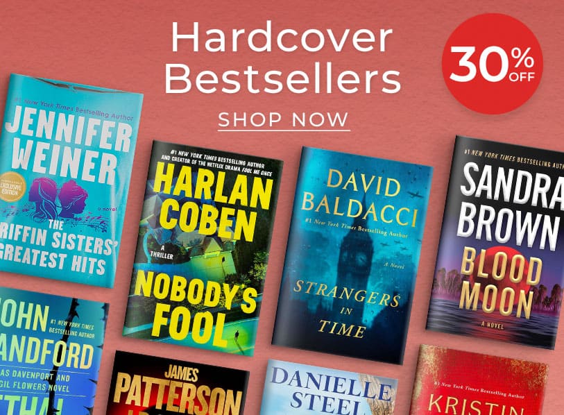 Hardcover Bestsellers 30% Off. Shop Now