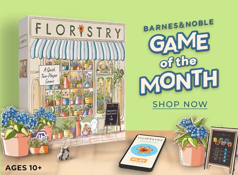 Barnes & Noble Game of the Month: Floristry.  Shop Now