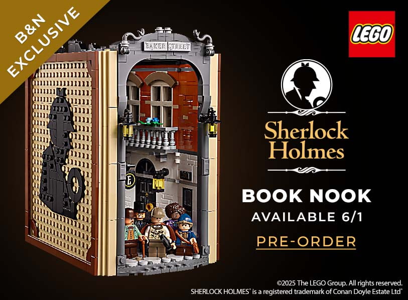 LEGO: Sherlock Holmes Book Nook. Available 6/1. Pre-order