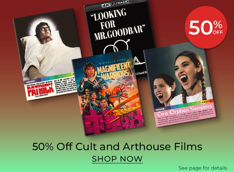 50% Off Cult and Arthouse Films. Shop Now
