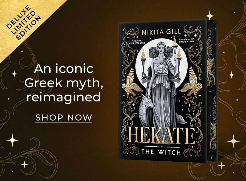 Featured title: Hekrate.  An iconic Greek myth, reimagined. Shop Now