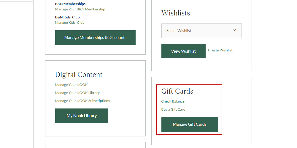 Using Gift Cards for Purchases on  – Barnes & Noble